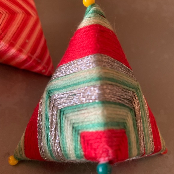 18 Ornament ideas, hang your own, use as decoration or vase filler. GEOMETRIC. - Picture 9 of 10